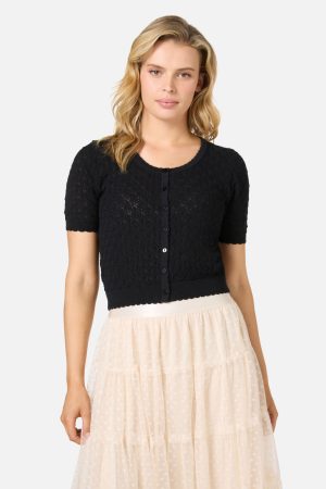 Lacey Short Sleeve Cardigan